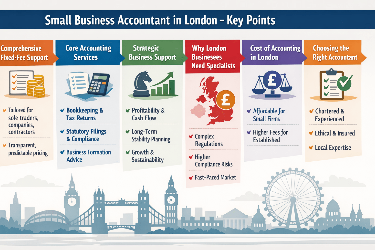Small Business Accountant in London, Services, Costs, Benefits & Choosing Right